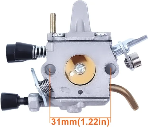 Vista 2 de Kit de carburador de bobina de encendido para Stihl FS120 FS200 FS250 FS300 FS350 recortadora con filtro de aire, bujía, filtro de combustible