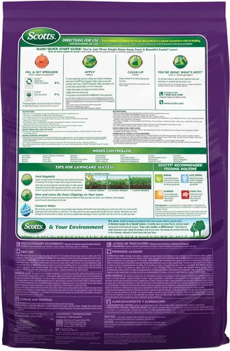Vista 6 de Scotts Turf Builder Bonus S Southern Weed & Feed2, 17.24 libras (paquete de 2)