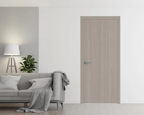 Vista 6 de SARTODOORS Puerta francesa sólida interior interior de 18 x 80 pulgadas roble caramelo 3001 básico Manija de marco de panel regular individual