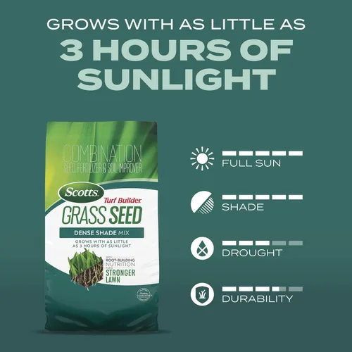 Vista 8 de Scotts Turf Builder - Mezcla de sombra densa para semillas de césped, 2.4 libras.
