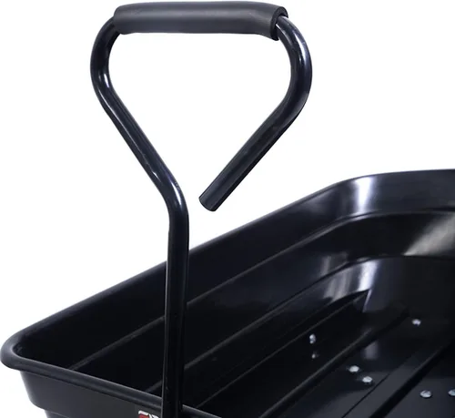 Vista 6 de COLIBROX Carrito volcador de jardín, resistente, con capacidad hasta 650 libras, con llantas de aire