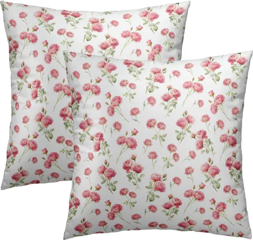 Vista 32 de Fundas de almohada marrón leopardo - 2 piezas Funda de almohada de guepardo 18x18 pulgadas Fundas de almohada de algodón con estampado de animales