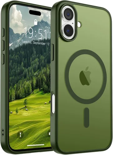 Vista 114 de SUPFINE Funda magnética para iPhone SE 2022 (3ª)/2020 (2ª), iPhone 8 (compatible con MagSafe) (protección contra caídas de grado militar), funda