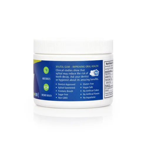 Vista 6 de Spry Natural - Chicle de xilitol con sabor a menta, 100 unidades, paquete de 2