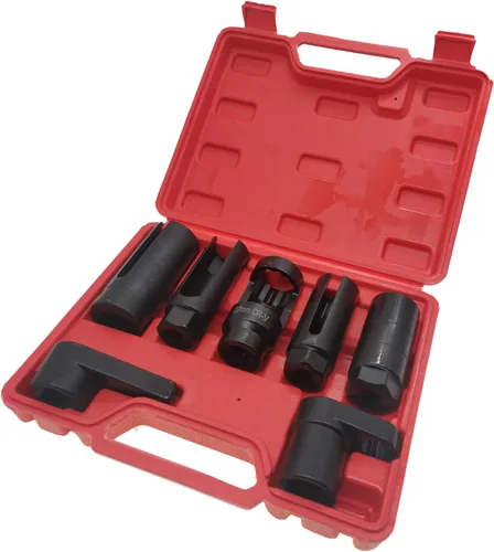 Vista 8 de 1 enchufe de sensor de oxígeno desplazado de 3/8 pulgadas por 7/8 pulgadas de 0.866 in de cable de acceso al sensor desde un lado, evitando daños a