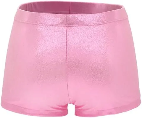 Vista 5 de Aosva 2 pantalones cortos de gimnasia para niñas de 2 a 14 años