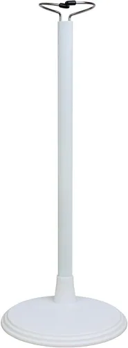Vista 2 de ZITA ELEMENT Base de soporte de soporte de muñeca ajustable de 2 piezas para muñecas de 14-18 pulgadas - blanco