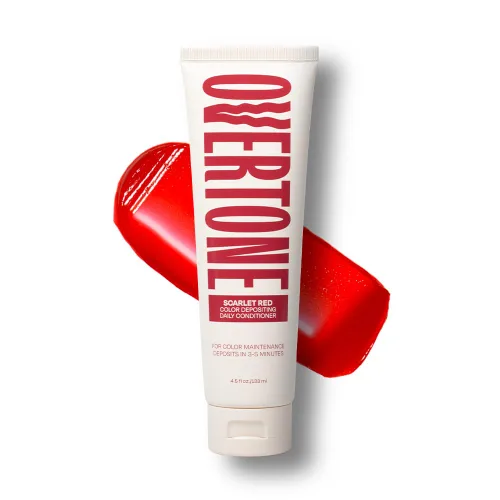 Vista 14 de OVERTONE® Semi-Permanent Color Depositing Conditioner, Cherry Chestnut Castaño Cereza