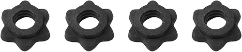 Vista 8 de Tookie Tuerca hexagonal para mancuernas, 2 pares de collares Spinlock para levantamiento de pesas, abrazadera de tornillo antideslizante, piezas