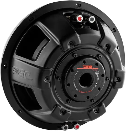 Vista 8 de DS18 PSW10.2D Subwoofer de 10" de Montaje Profundo 1000 Vatios de Potencia Máxima 500 Vatios RMS Bobina de Voz Dual 2+2 OHMS Resistente al Agua
