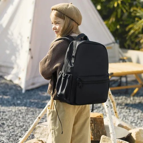 Vista 5 de CLUCI Mochila escolar para niños y niñas, mochila clásica para la escuela