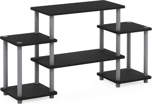 Vista 2 de Furinno Turn-N-Tube - Soporte para TV y mesa auxiliar
