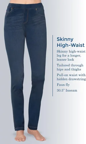 Vista 3 de PajamaJeans Jeans de cintura alta - Jeans con curvas para mujer