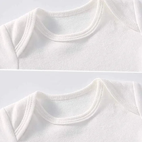 Vista 5 de Body unisex para bebé, color azul, de manga corta, para recién nacido de 0 a 24 meses