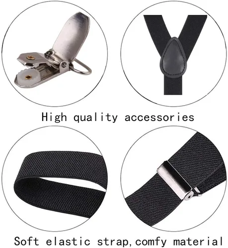 Vista 5 de GUCHOL Pajarita para niños y niñas, ajustable, elástica, clásica, de 1 a 13 años
