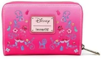 Vista 3 de Loungefly Cartera de poliuretano, Disney Princess Aurora Bella Durmiente, Rosado, Cartera