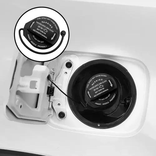 Vista 7 de Volkswagen VW Jetta Golf GTI GTI R SportWagen Alltrack Tiguan, Audi A4 A5 A8 S4 S5 S8 Q5 RS5 SQ5 Allroad Tapa de combustible 5C0201550T