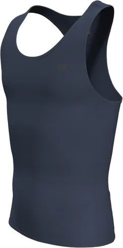 Vista 4 de Lo.gas Camiseta de ciclismo sin mangas para hombre, capa base de ciclismo transpirable y ligera con bolsillo trasero chaleco deportivo