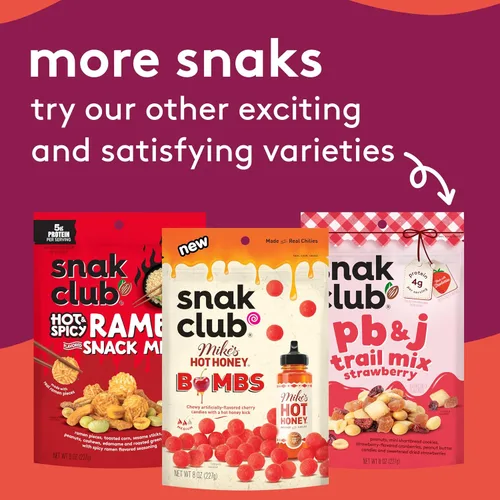 Vista 6 de Snak Club Mike's Hot Honey Bears - Caramelos de gomitas Sweet Heat, 9 onzas
