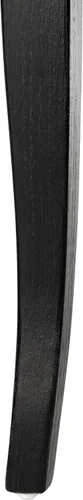 Vista 8 de SAFAVIEH Home Collection - Silla de comedor Maika de madera maciza negra y ratán de caña, totalmente montada (DCH9500C)