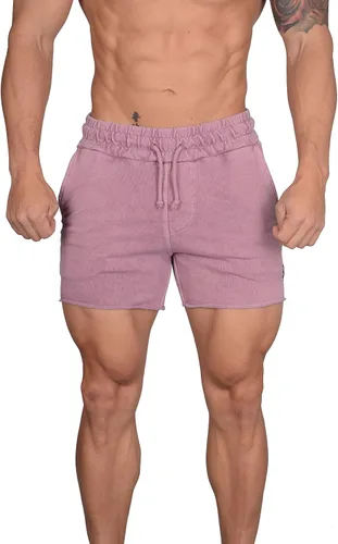Vista 2 de YoungLA - Pantalones cortos para entrenar para hombre