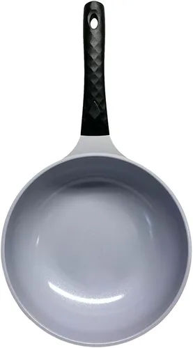 Vista 5 de 10" wok de cocina interior y exterior de la capa de cerámica, cacerola hecha en Corea