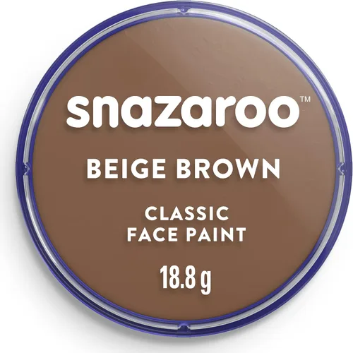 Vista 29 de Snazaroo - Pintura clásica para rostro y cuerpo, frasco de 0.66 oz (18.8 g), color albaricoque