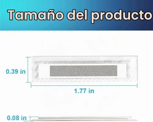 Vista 6 de 5000pcs 58KHz etiquetas suaves de seguridad, AM Acousto-Magnetic Anti-Theft EAS Etiquetas