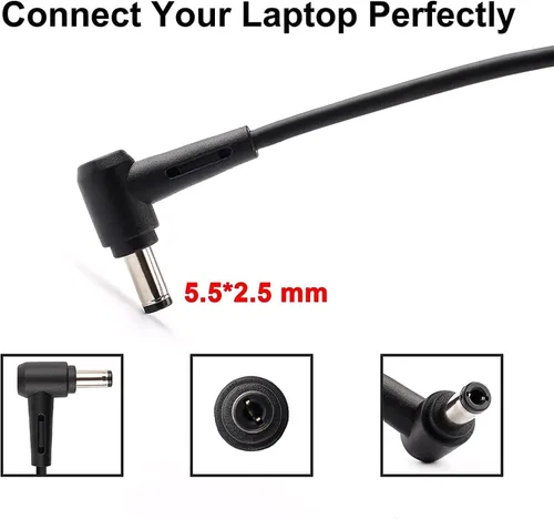 Vista 3 de Adaptador de CA 19.5v7.7a A17-150P1A Compatible para Asus GL503G Adaptador de corriente
