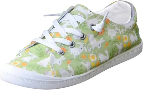 Vista 9 de Zapatos de lona para mujer, con estampado de calabaza y fantasma, zapatos deportivos planos para mujer, zapatos transpirables para mujer