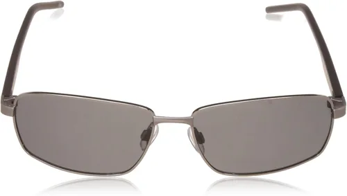 Vista 2 de Gafas de sol rectangulares PLD 2041S para hombre, Rutenio Habana OscuroVerde Polarizado