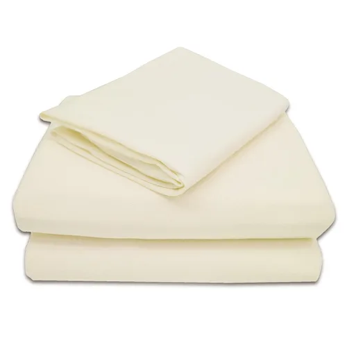 Vista 10 de TL Care Juego de sábanas de 3 piezas de punto de jersey de algodón 100% natural, azul, suave y transpirable, para niños y niñas