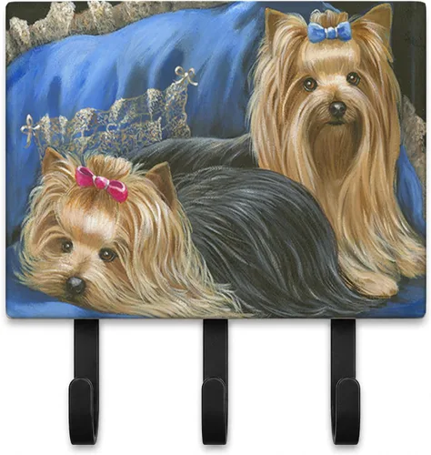 Vista 44 de Caroline's Treasures Bichon Frise Sisters - Ganchos para correa o llavero, multicolor