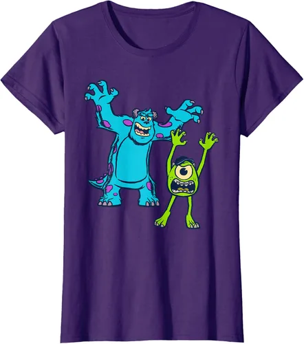 Vista 11 de Camiseta de la Universidad Sulley y Mike de los Monsters de Disney Pixar