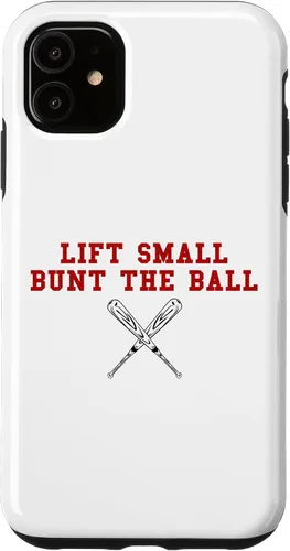 Vista 8 de iPhone 16 Leadoff Hitter Lift Small Bunt The Ball Baseball Load Bases Case