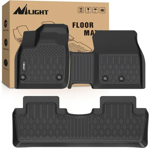 Vista 22 de Nilight Alfombrillas TPE para Nissan Altima 2007 2008 2009 2010 2011 2012 para todo tipo de clima, ajuste personalizado, forros de piso resistentes