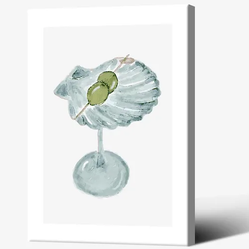 Vista 8 de Póster vintage de Martini con botas rojas de cereza a la moda, póster femenino de cóctel, arte de pared, arte feminista de preparación