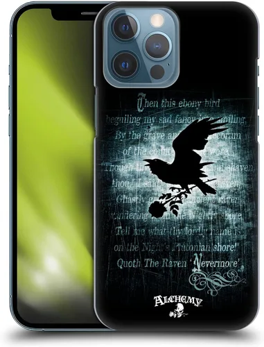 Vista 9 de Head Case Designs Officially Licensed Alchemy Gothic Black Romance Wing Hard Back Case Compatible with Apple iPhone 13 Pro Max
