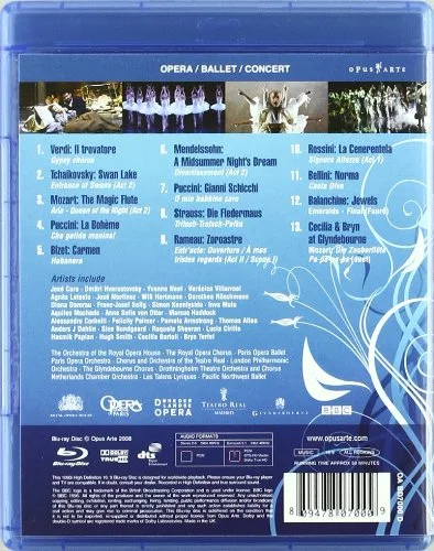 Vista 2 de The Blu Ray Experience Opera and Ballet Highlights