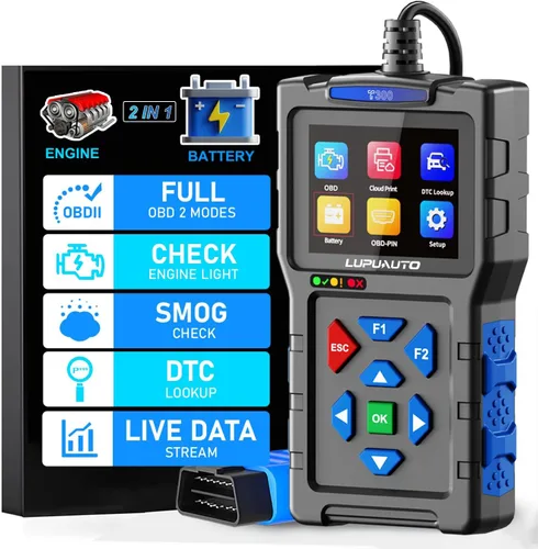 Vista 8 de Herramienta de diagnóstico del escáner T200 OBD2, lector de códigos de coche OBDII, lectores de código de motor de verificación de vehículos