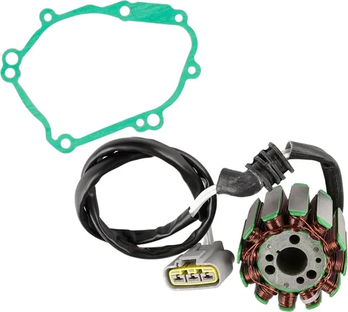 Vista 8 de Caltric Estator y junta compatibles con Yamaha Fz-1 Fz1 Fzs10 2006 2007-2014 Fzs1 Fzs10 2015