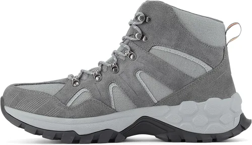 Vista 2 de NORTIV 8 Botas de senderismo impermeables para hombre, botas de trabajo al aire libre