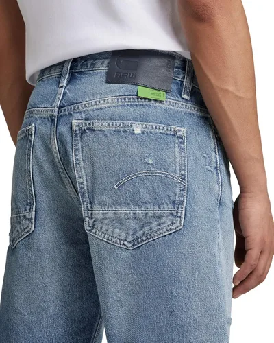 Vista 9 de G-STAR Pantalones cortos de mezclilla Triple a Staight Fit para hombre