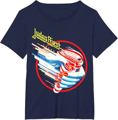 Vista 13 de Judas Priest Camiseta Turbo Album Negro