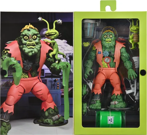 Vista 3 de NECA Teenage Mutant Ninja Turtle Cartoon 7" Scale Ultimate Muckman Figura de acción