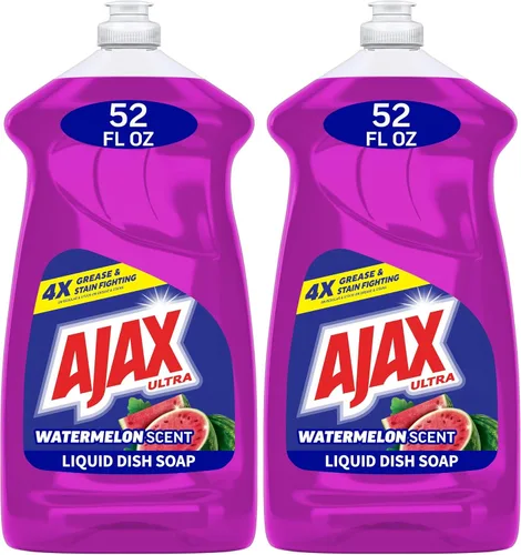 Vista 10 de Ajax Ultra Jabón Líquido para Platos con Fabuloso, Aroma a Lavanda, 52 Oz