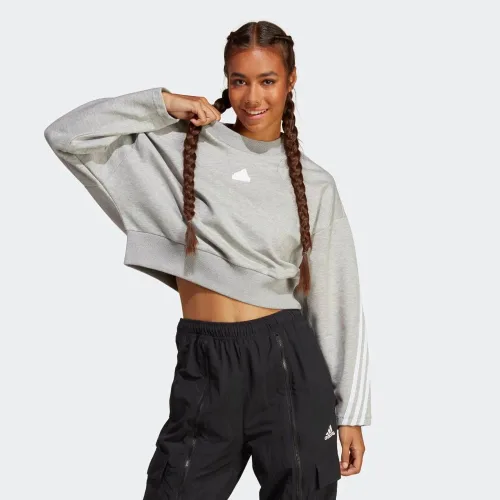 Vista 3 de adidas Sudadera Future Icon Three Stripes para mujer