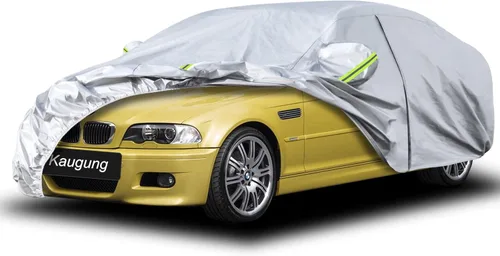 Vista 21 de Kaugung Funda para Coche de Ajuste Personalizado BMW Serie 3 E30 (1982-1994), 7 Capas Resistente al Viento Todo Clima Impermeable Cubierta Exterior
