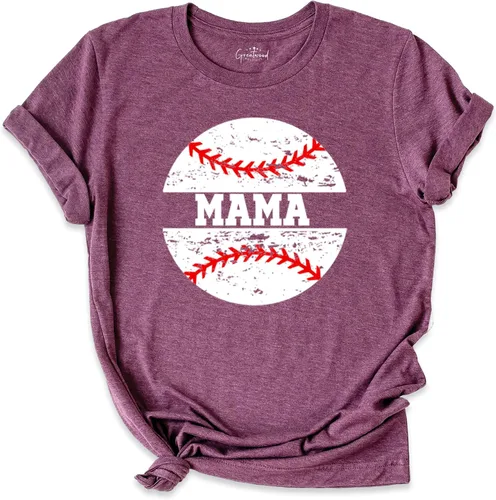 Vista 8 de Camisetas de béisbol familiares a juego, camisa para mamá, camisa de papá, mini camiseta, camiseta de regalo de béisbol personalizada, camisa