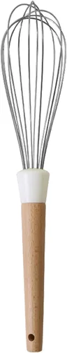 Vista 21 de Juego de utensilios de cocina de mango de madera blanca de 13 piezas, utensilios de cocina antiadherentes de silicona disponibles, mango 13